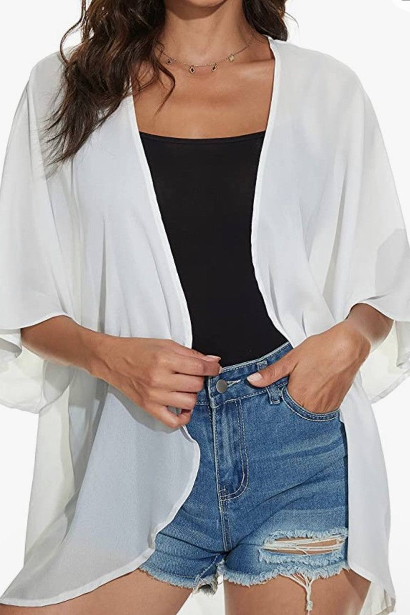 Sheer cover cheap up top