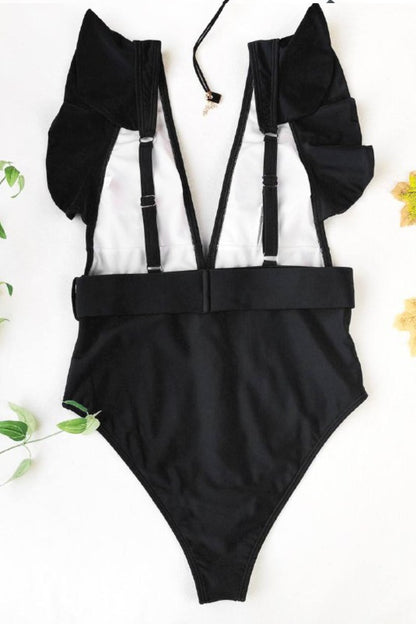 Women One Piece Swimsuit Swimwear Swim Bathing Suit
